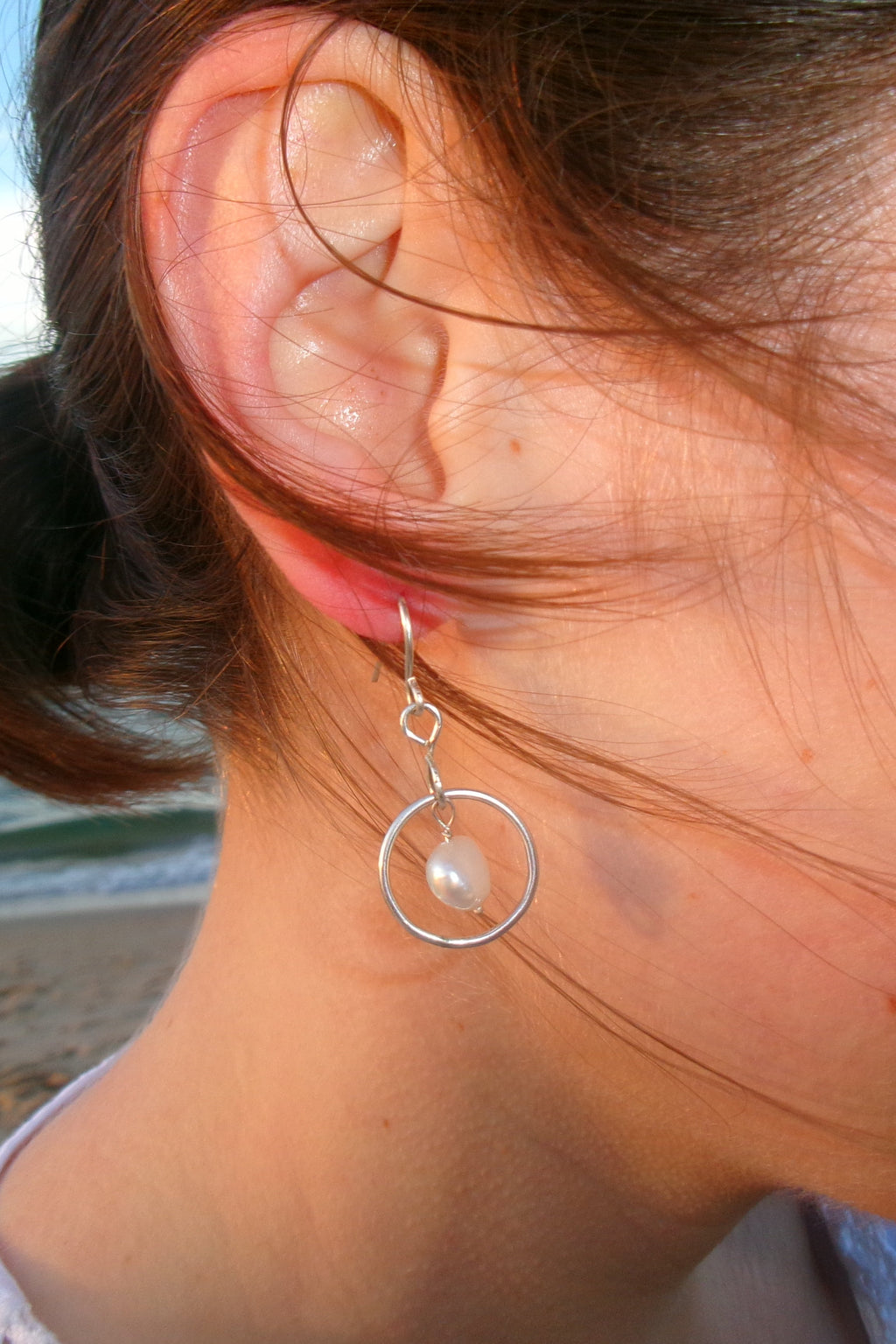 Ecru Earrings